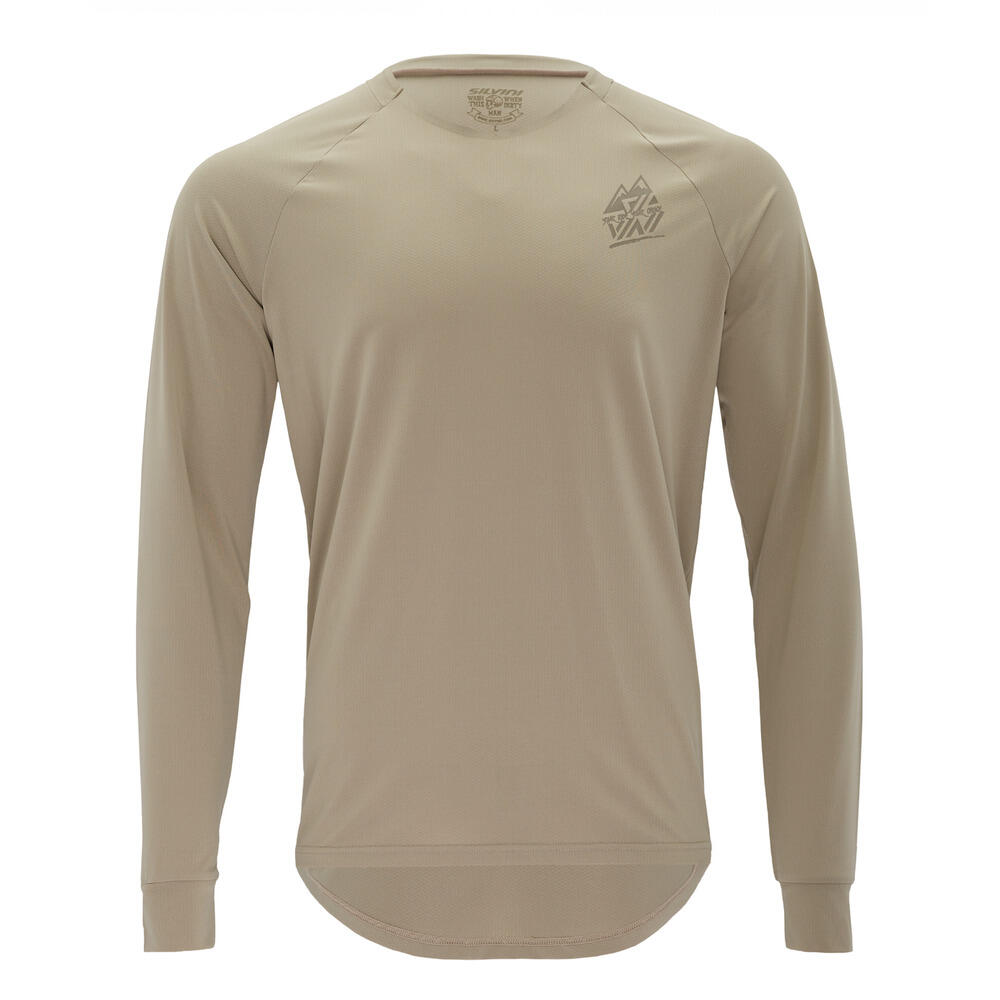 Silvini - Maillot Manches Longues Silvini Cortino - Maillot Manches Courtes - Beige|blanc - 40 M - Decathlon