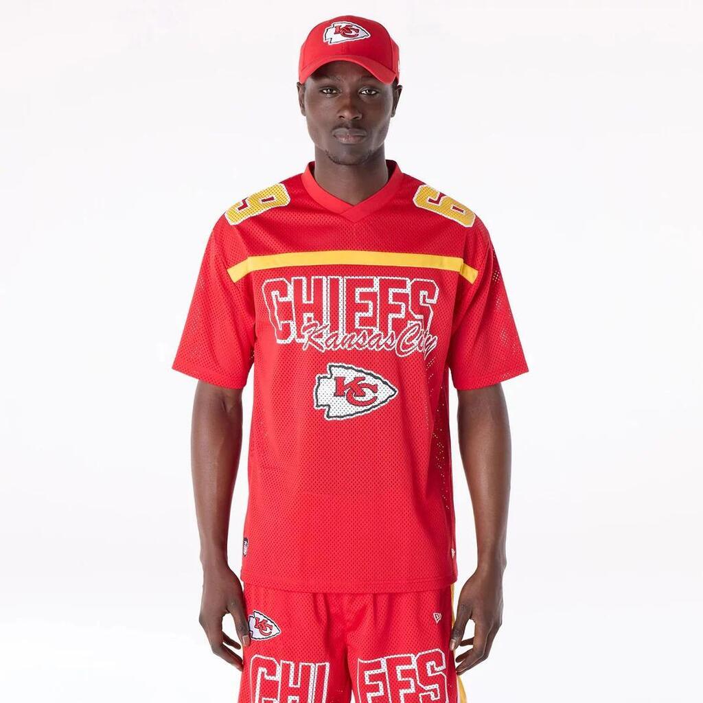 New Era Kansas City Chiefs NFL Mesh Shirt red