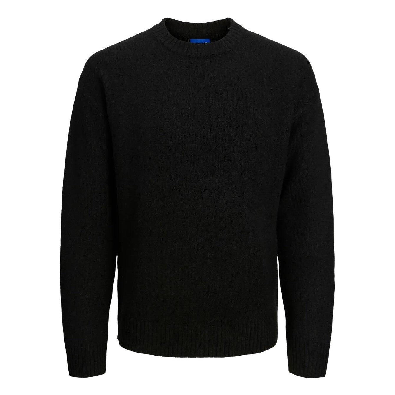 Pull Jack & Jones Rollie tricoté noir 2/7