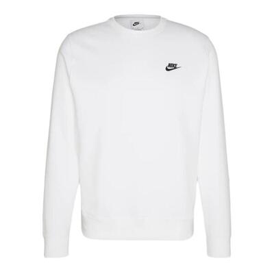 Nike club 133 sweater crewneck zwart wit