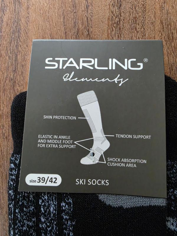 Entre Particuliers - Chaussettes de ski Starling Whistler 39-42 duopack 2/3