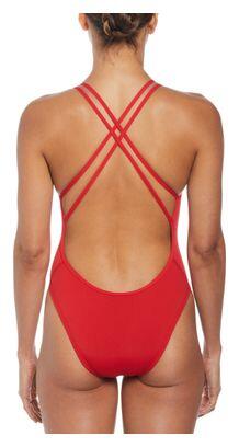 Maillot de bain Nike Swim HydraStrong Solid Rouge femme 2/6