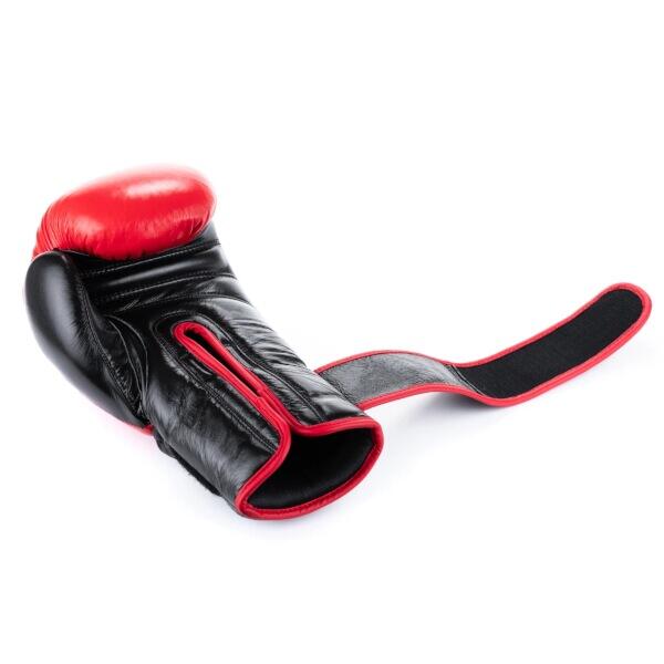 Rękawice bokserskie ze skóry naturalnej Warrior RED DBX Bushido 7/7