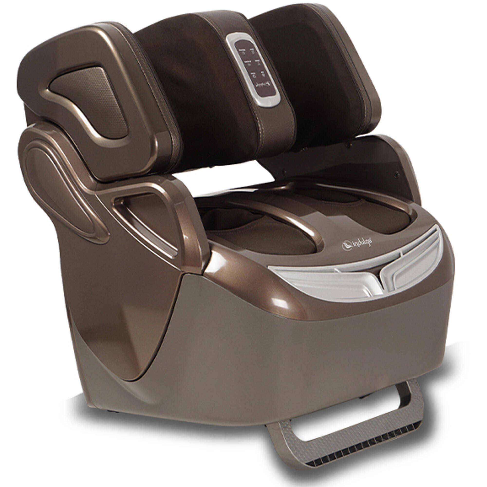 indulge IF-868 Foot & Leg Massager Machine for Pain Relief with Dynamic Squeeze Air Technology, Shiatsu, Kneading, Vibration, Rolling & Heating by PowerMax Fitness -  1