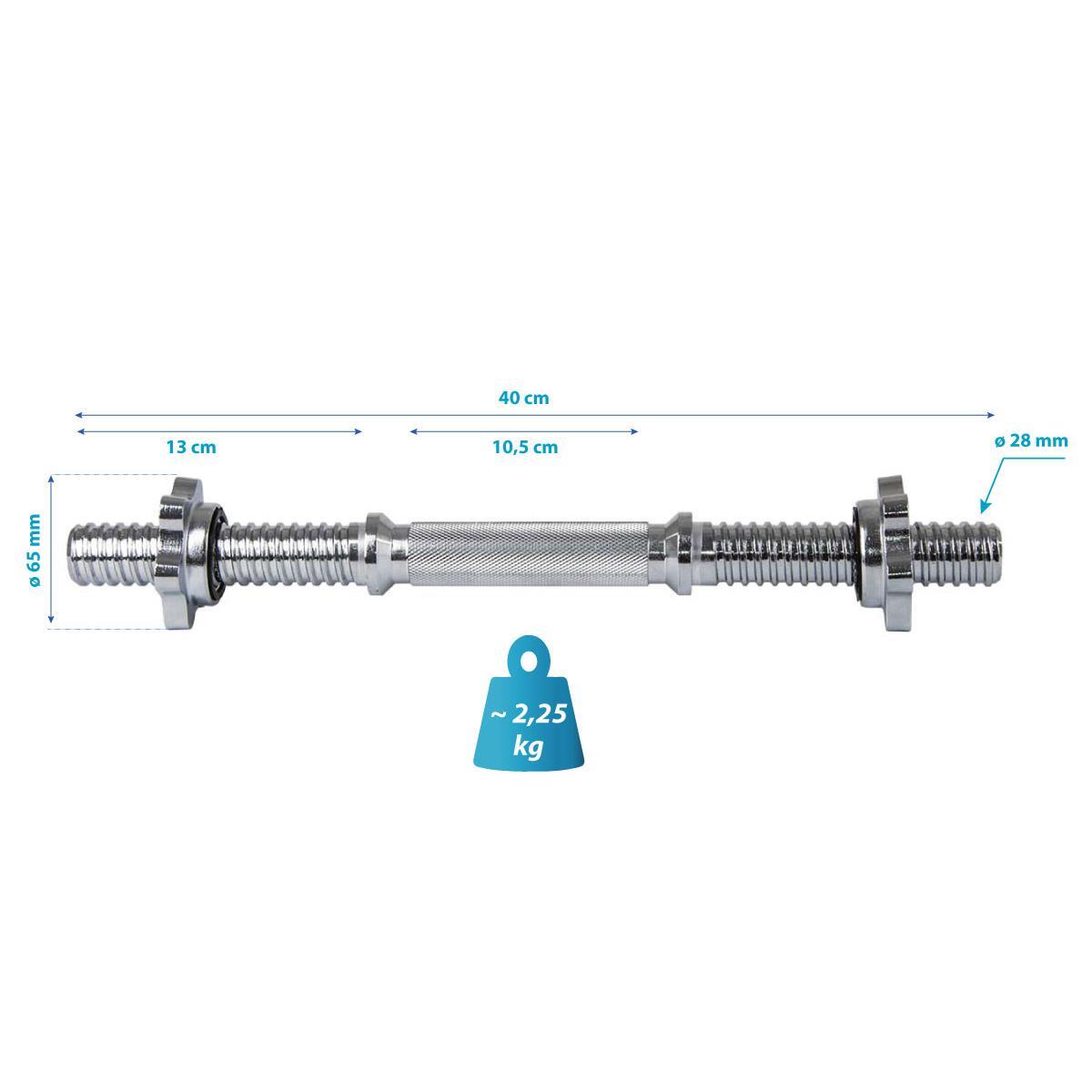 Gryf prosty Enero Fit 40cm 28mm 5/5