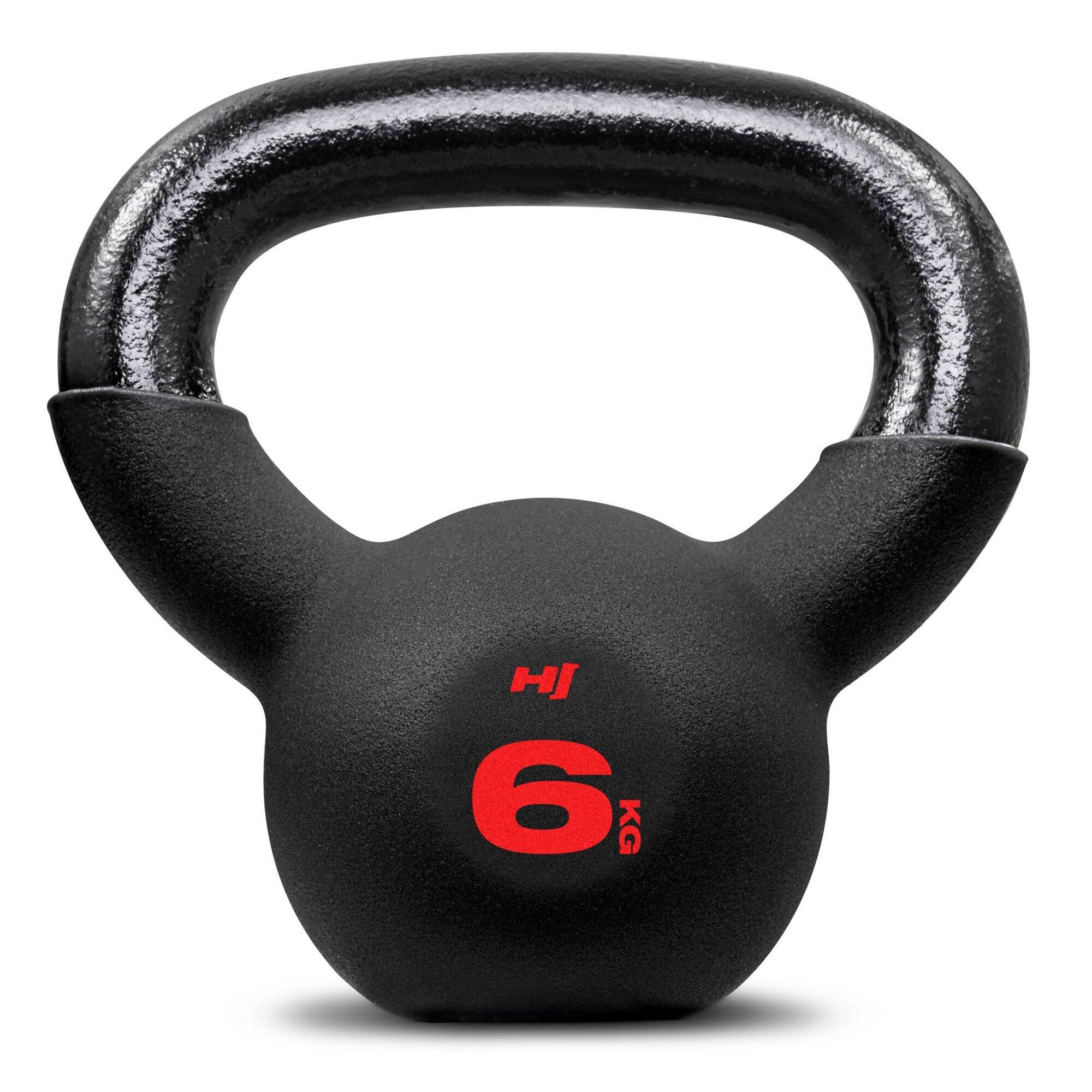 HOP-SPORT Kettlebell litinový 6 kg