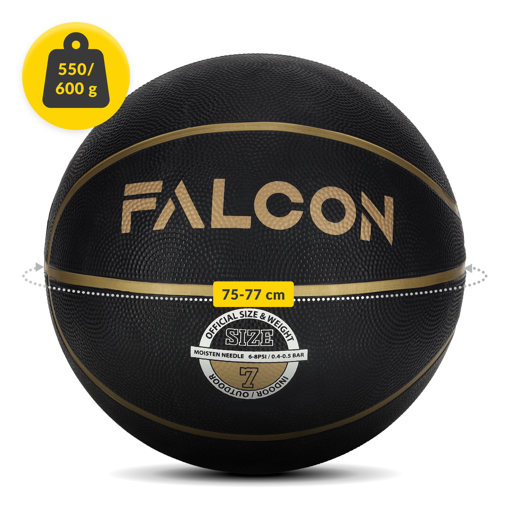 Basketbalový míč FALCON, velikost 7 5/7