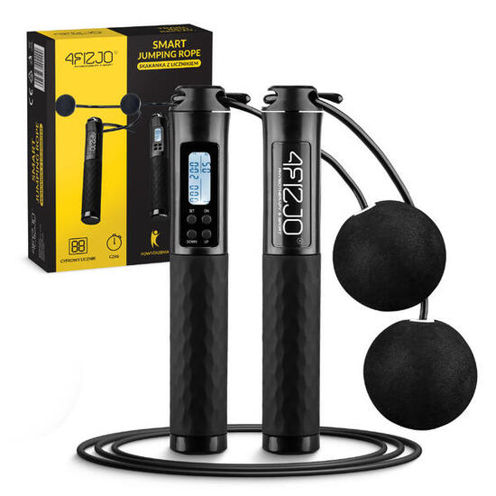 Springtouw 2-in-1 Cardio Fitness 4FIZJO Digitale Teller Calorieën Sprongen