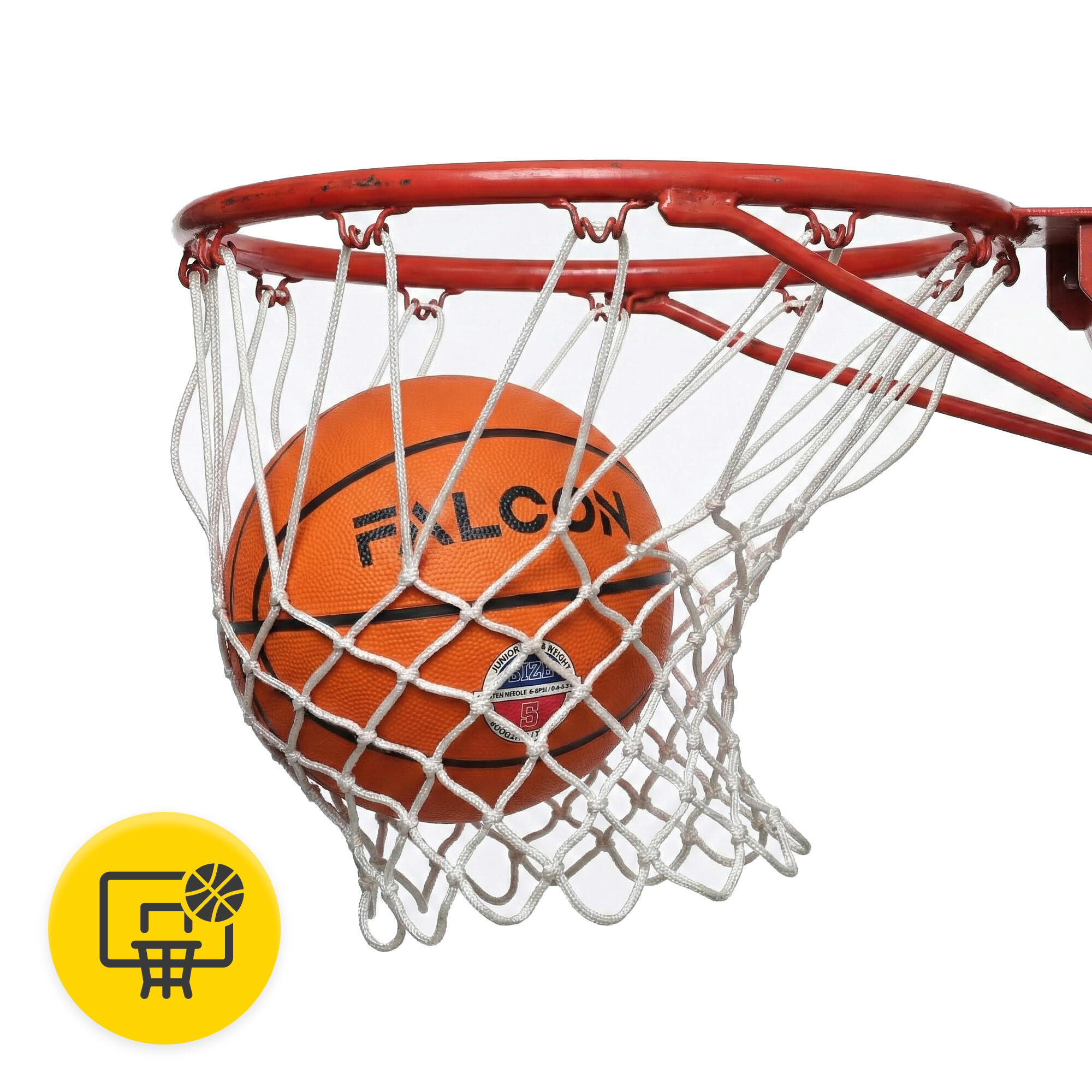 Basketball Größe 5 FALCON klassisch 4/7