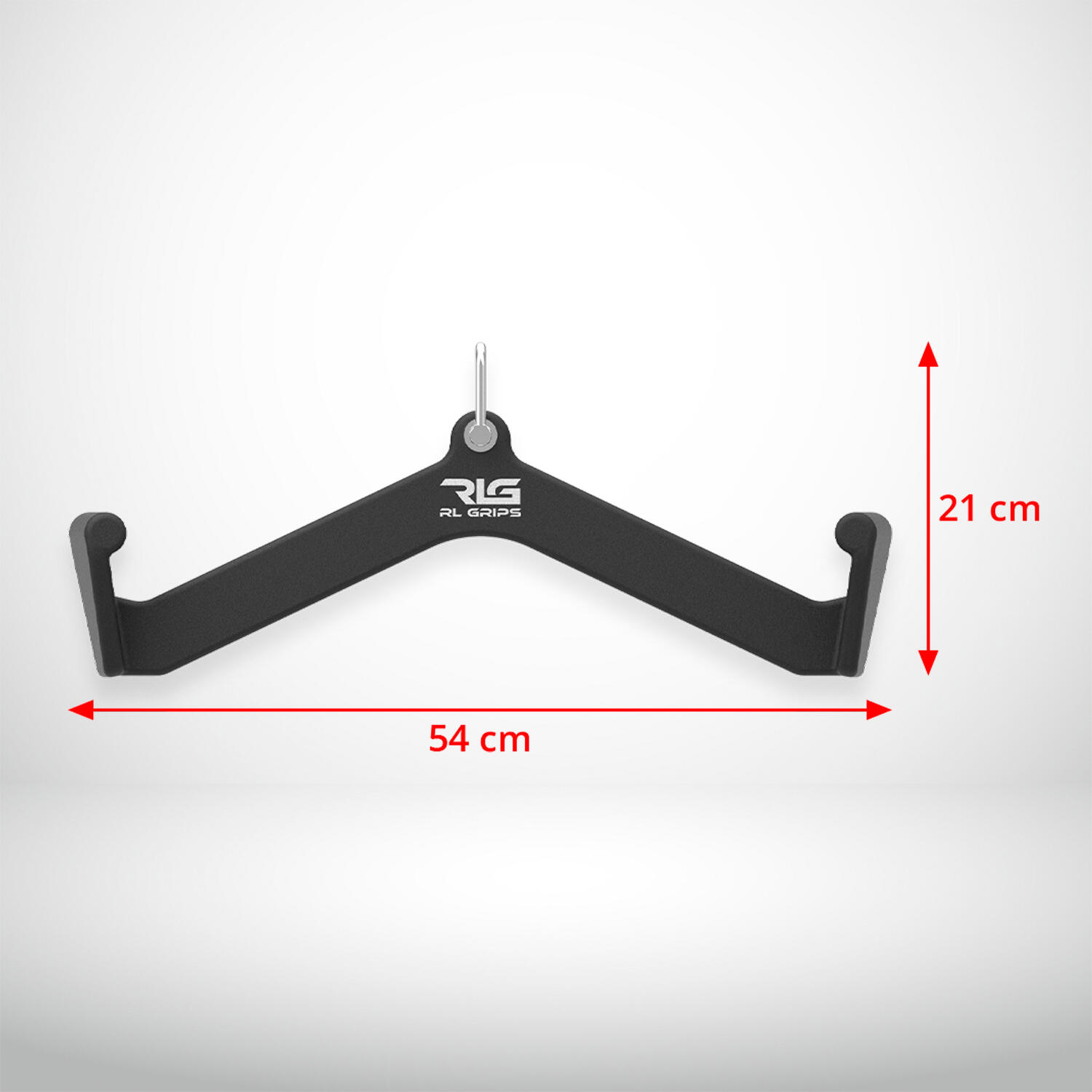 Agarre Semi Abierto Neutro para Poleas de Gimnasio RL Grips para Jalón y Remo 5/6
