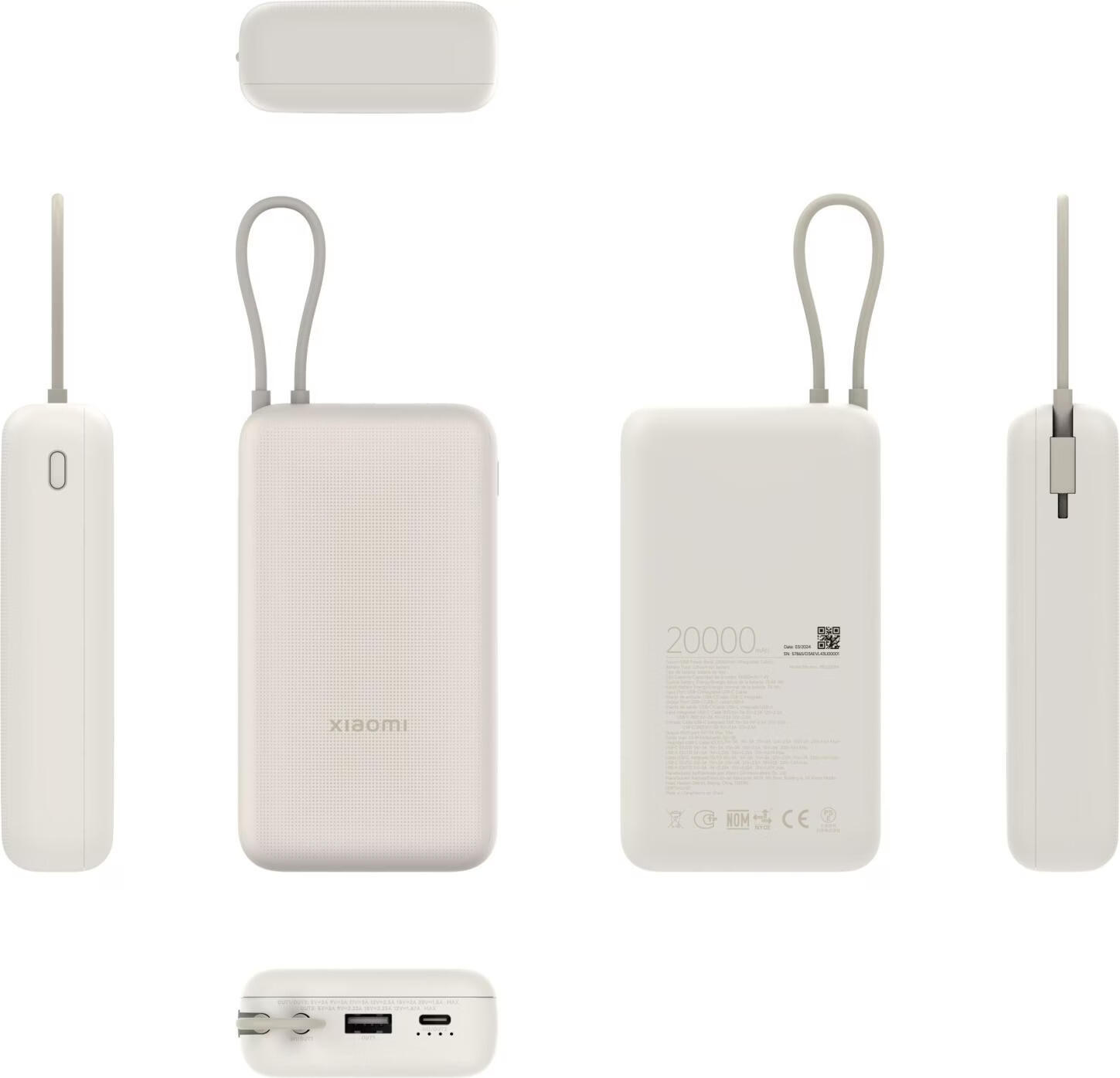 Carregador para Portátil Xiaomi BHR8851GL Bege 7/7