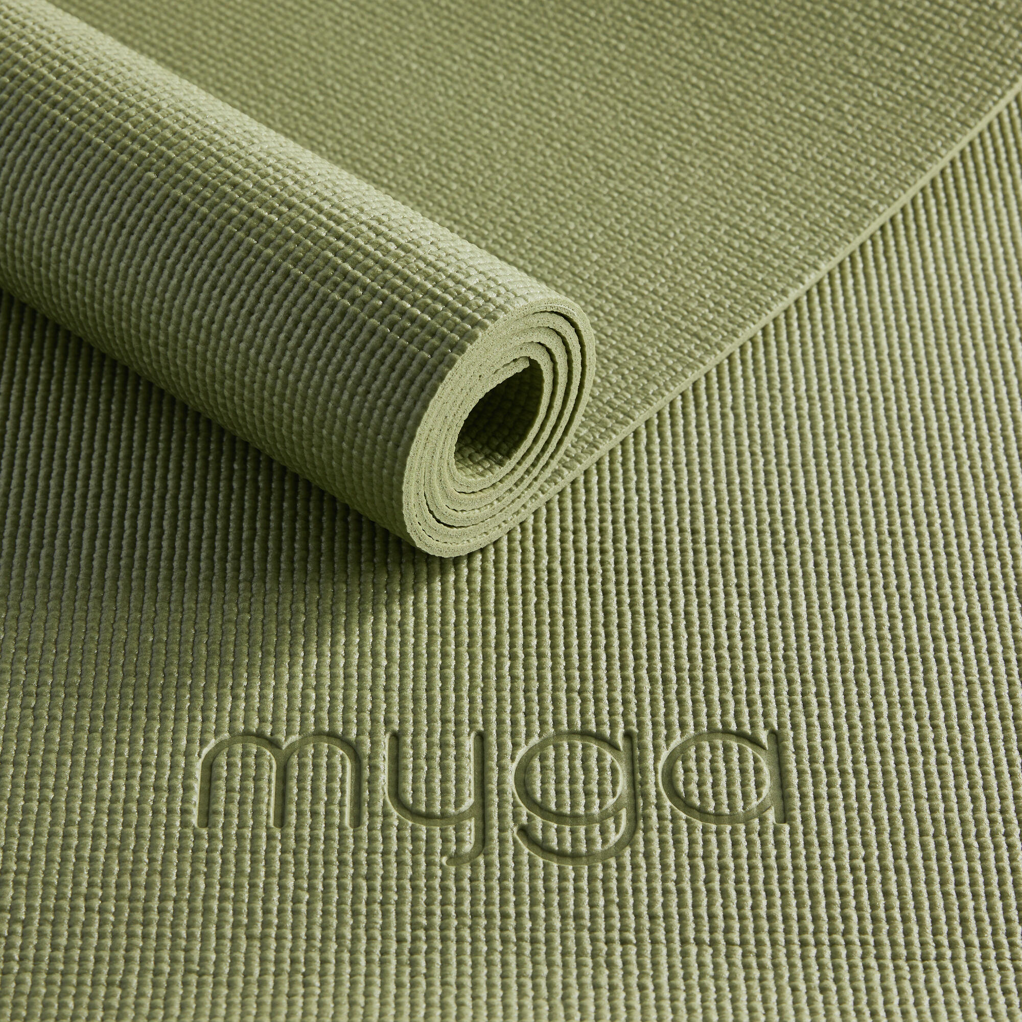 Esterilla de yoga Myga de nivel básico de 4 mm - oliva 4/5