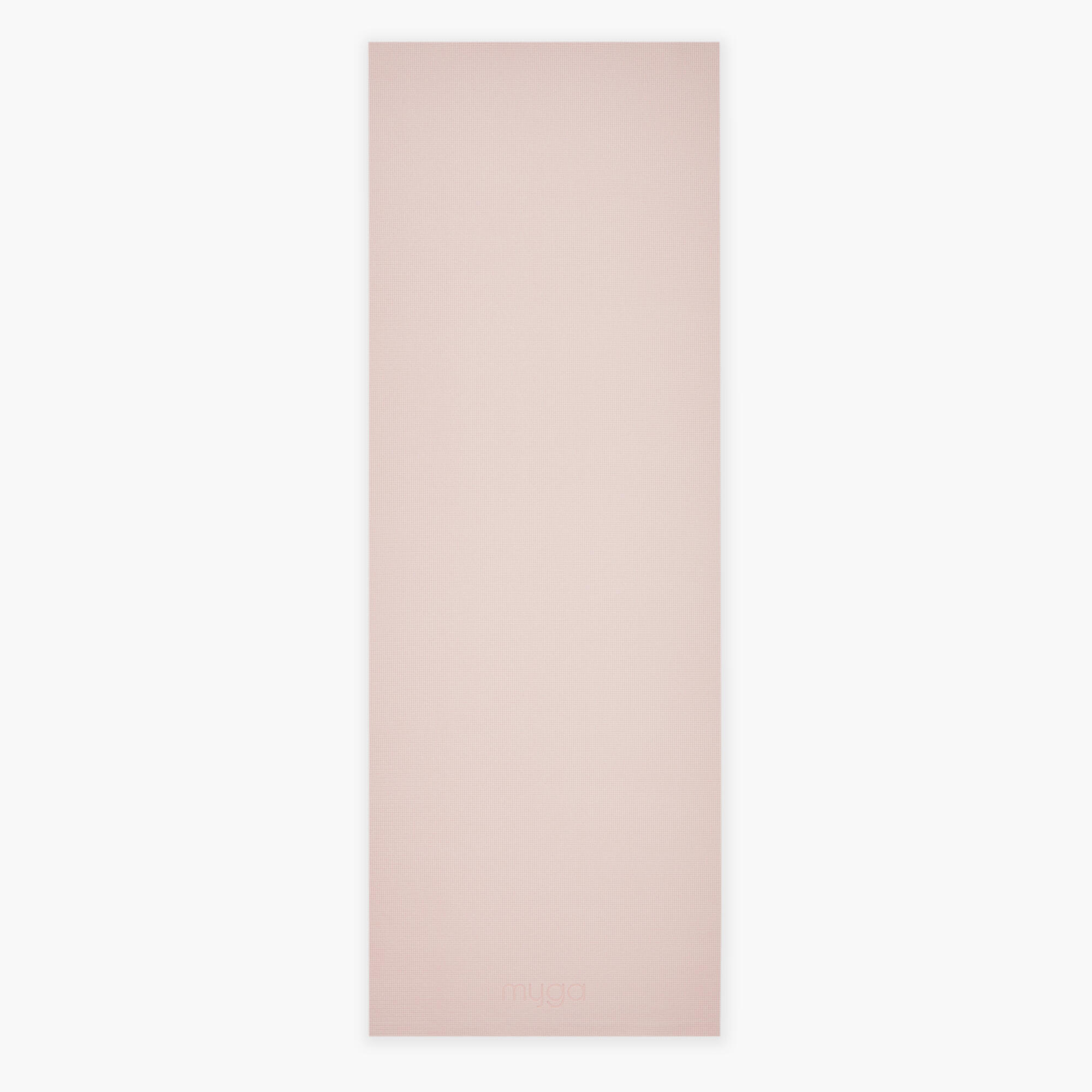 Myga 4mm yogamat voor beginners - pastelroze 3/6