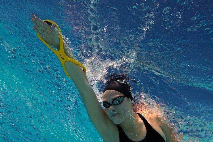 Correttore di bracciata per il nuoto Finis Forearm Fulcrum Giallo 5/5