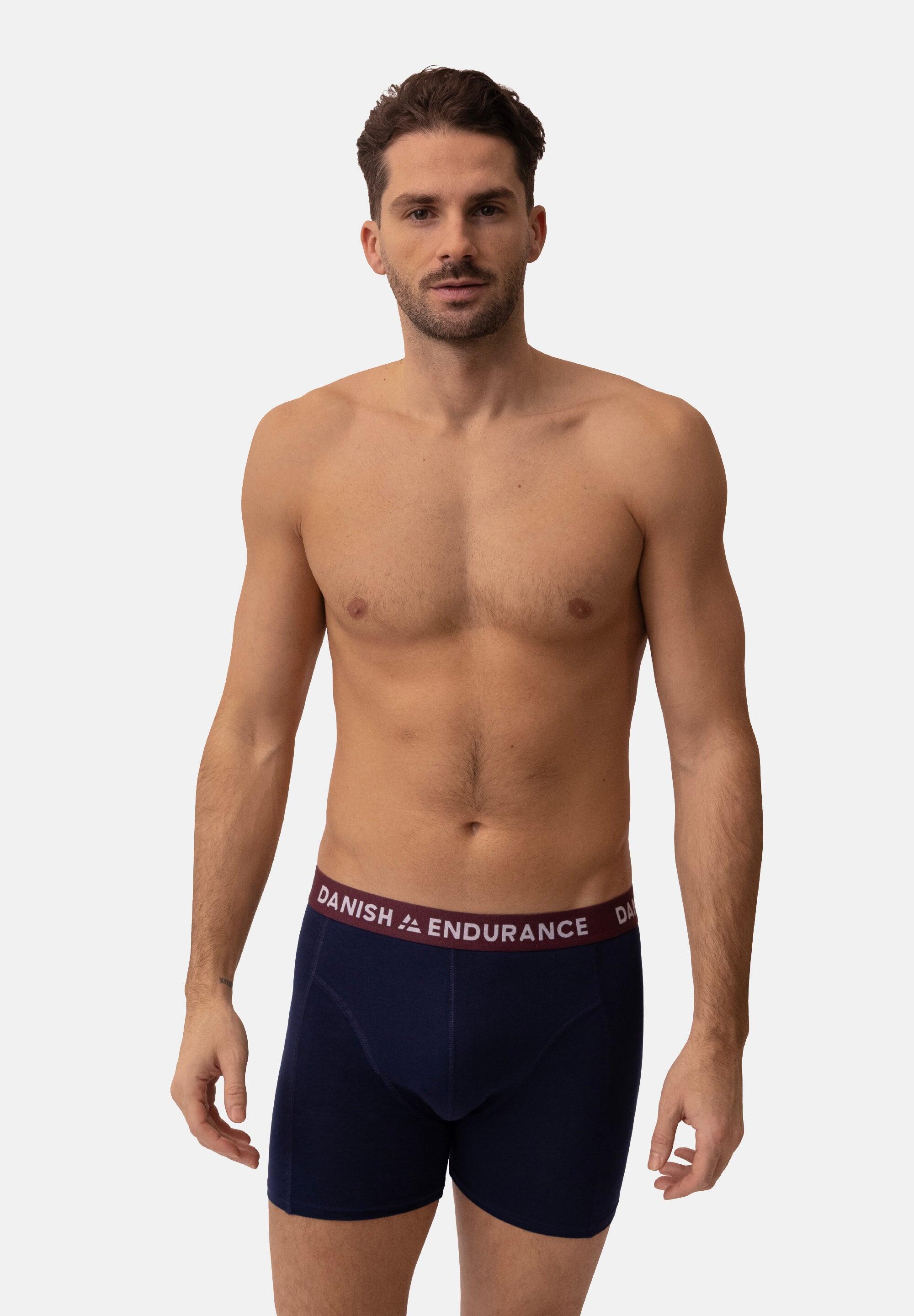 Boxers classiques pour homme 6 paires Coton Doux Respirant 3/6