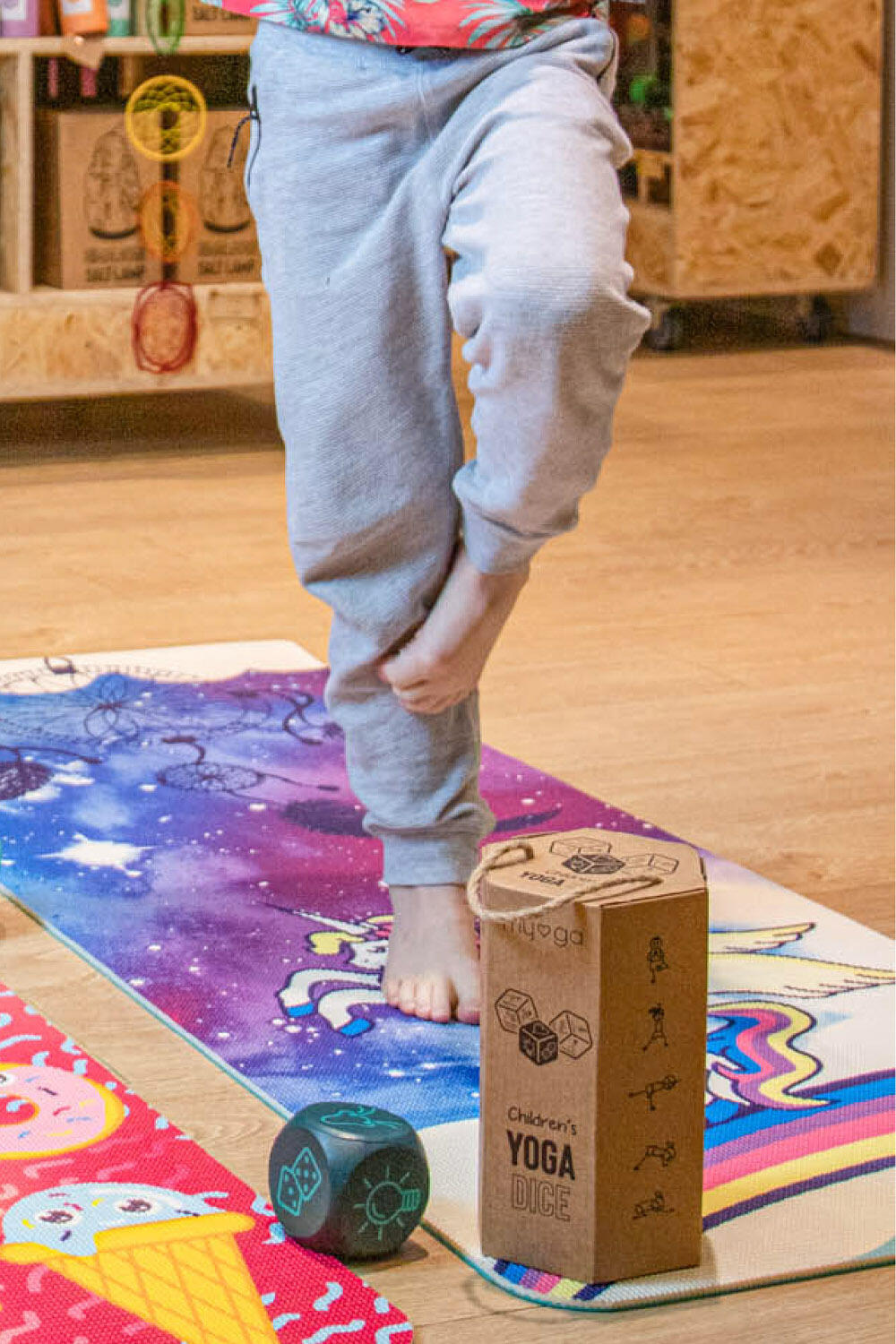 Tapis de yoga pour enfants - Licorne magique 3/7