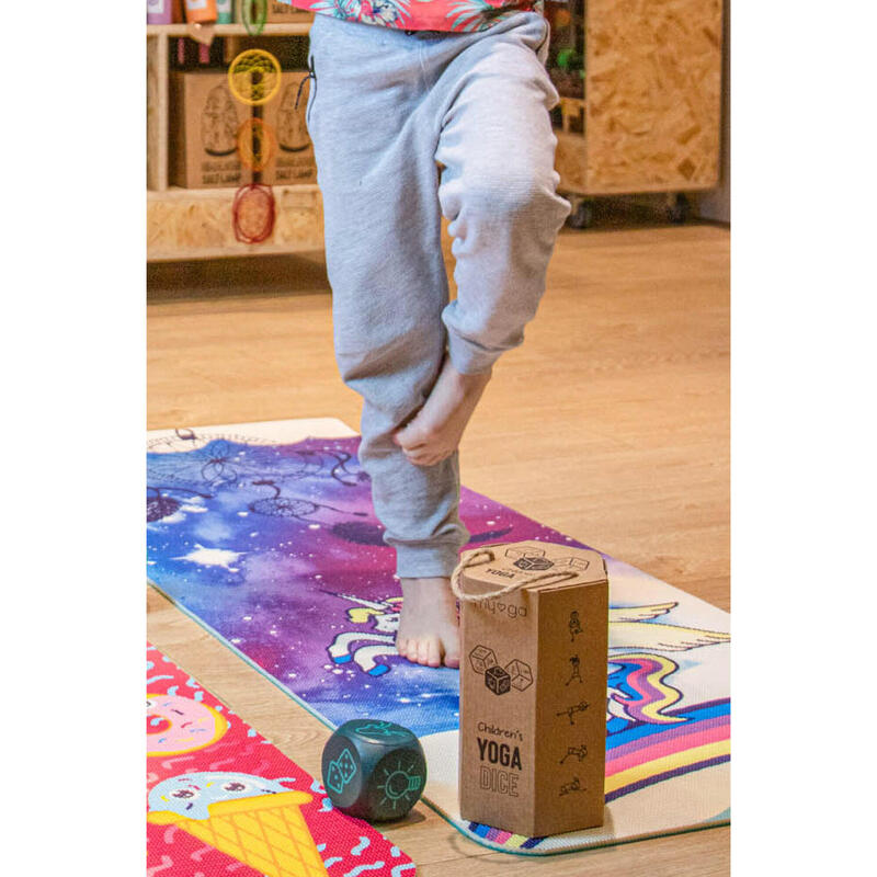 Saltea de yoga pentru copii Myga - Vise dulci 6 mm