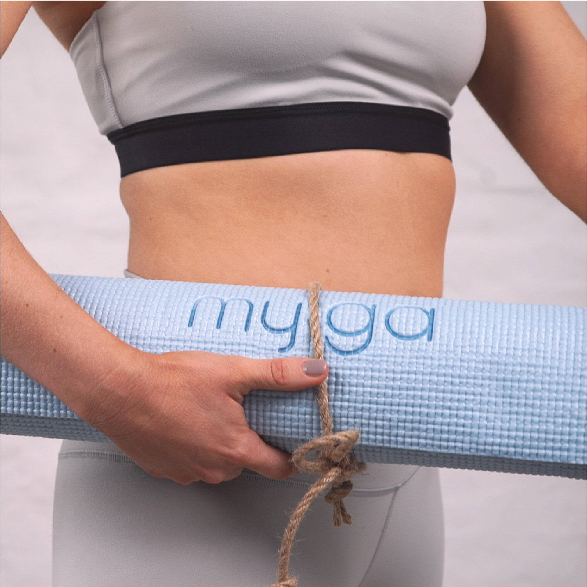 Tapete de ioga - Azul-celeste - Tapete antiderrapante para ioga e fitness 2/7