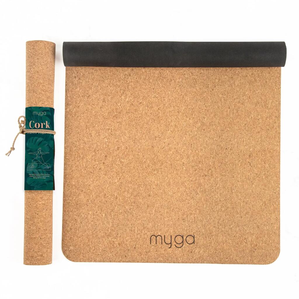 Myga Cork/Rubber Yoga Mat