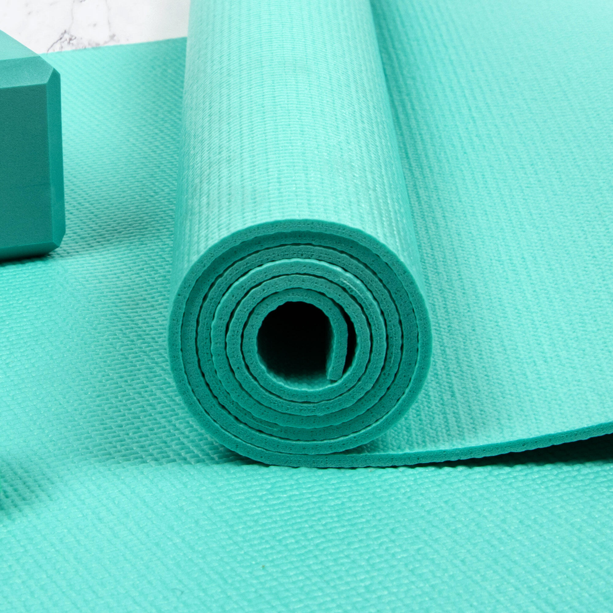 Set de yoga pour débutants - Turquoise 4/7