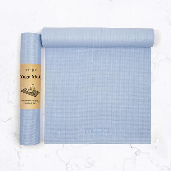 Yogamatte - Rosa - Rutschfeste Übungsmatte für Yoga & Fitness