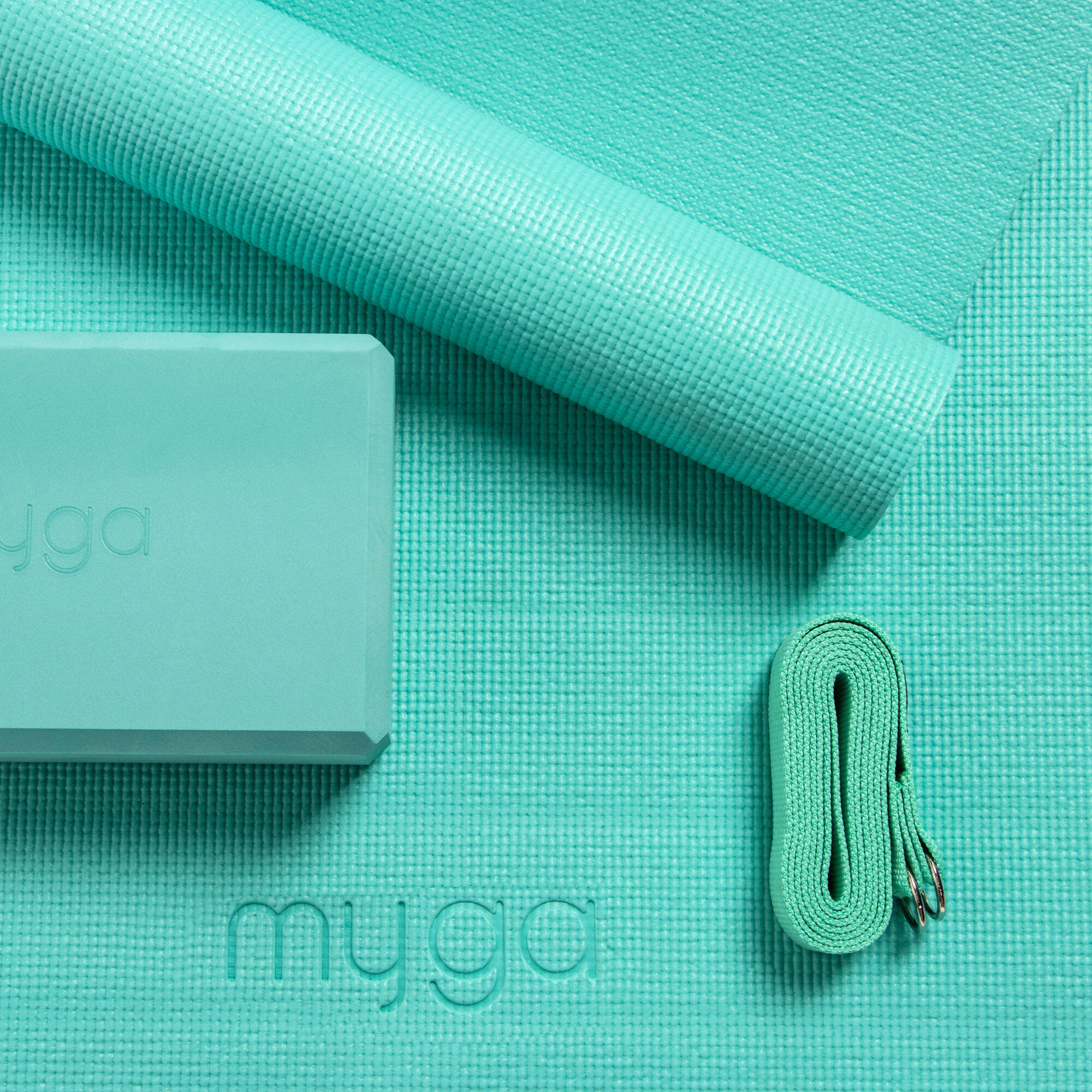 Set de yoga pour débutants - Turquoise 6/7