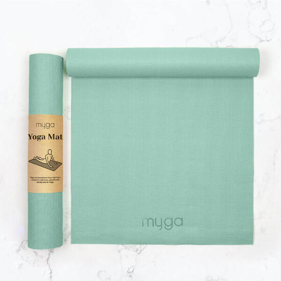Yogamat - Salie - Antislipmat voor yoga en fitness