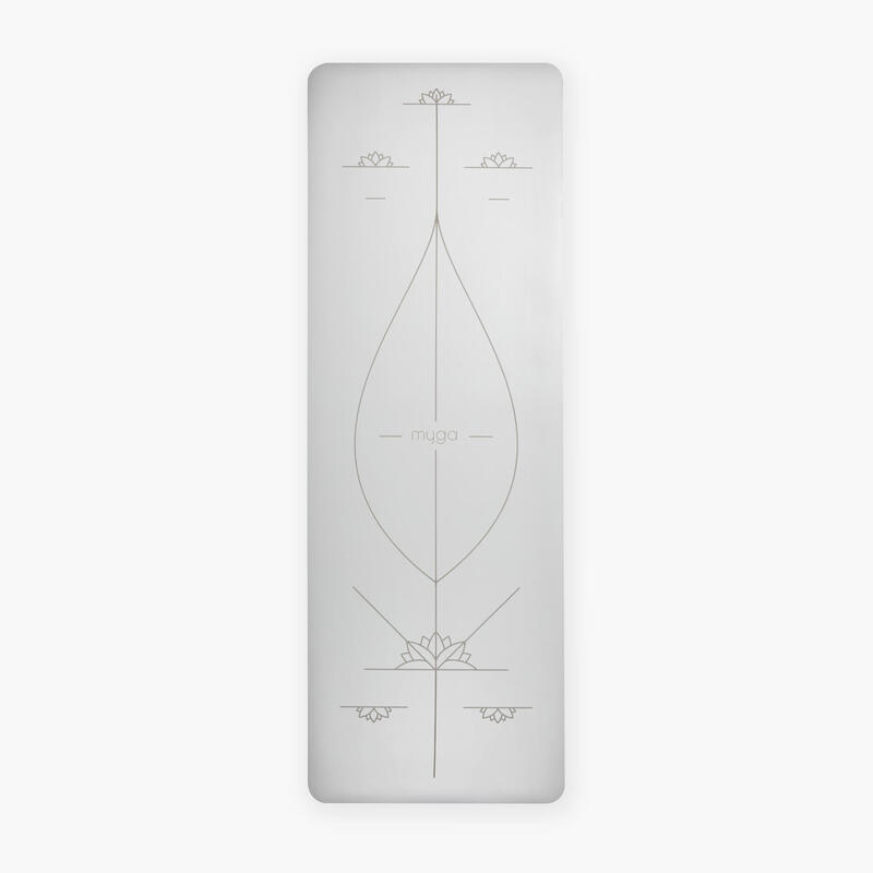 Saltea de yoga din cauciuc Myga Alignment XL 6mm