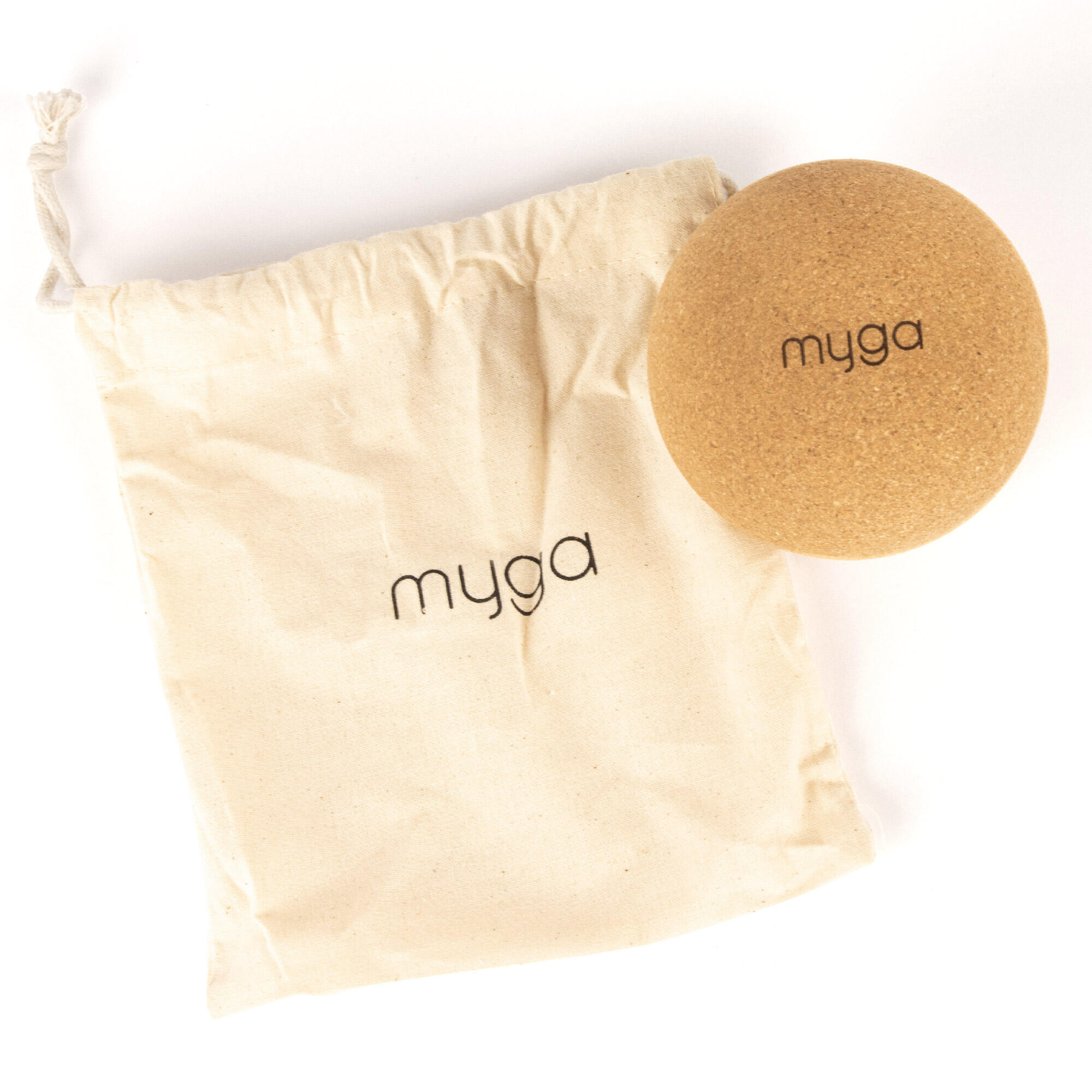 Pelota de masaje de corcho grande de 10 cm 6/7
