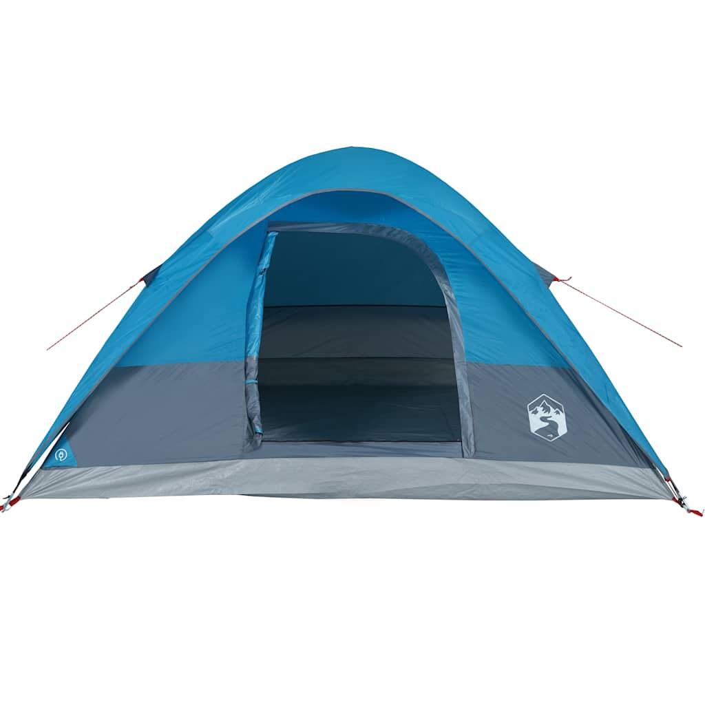 VidaXL Kuppelzelt 6 Personen wasserdicht blau 7/7