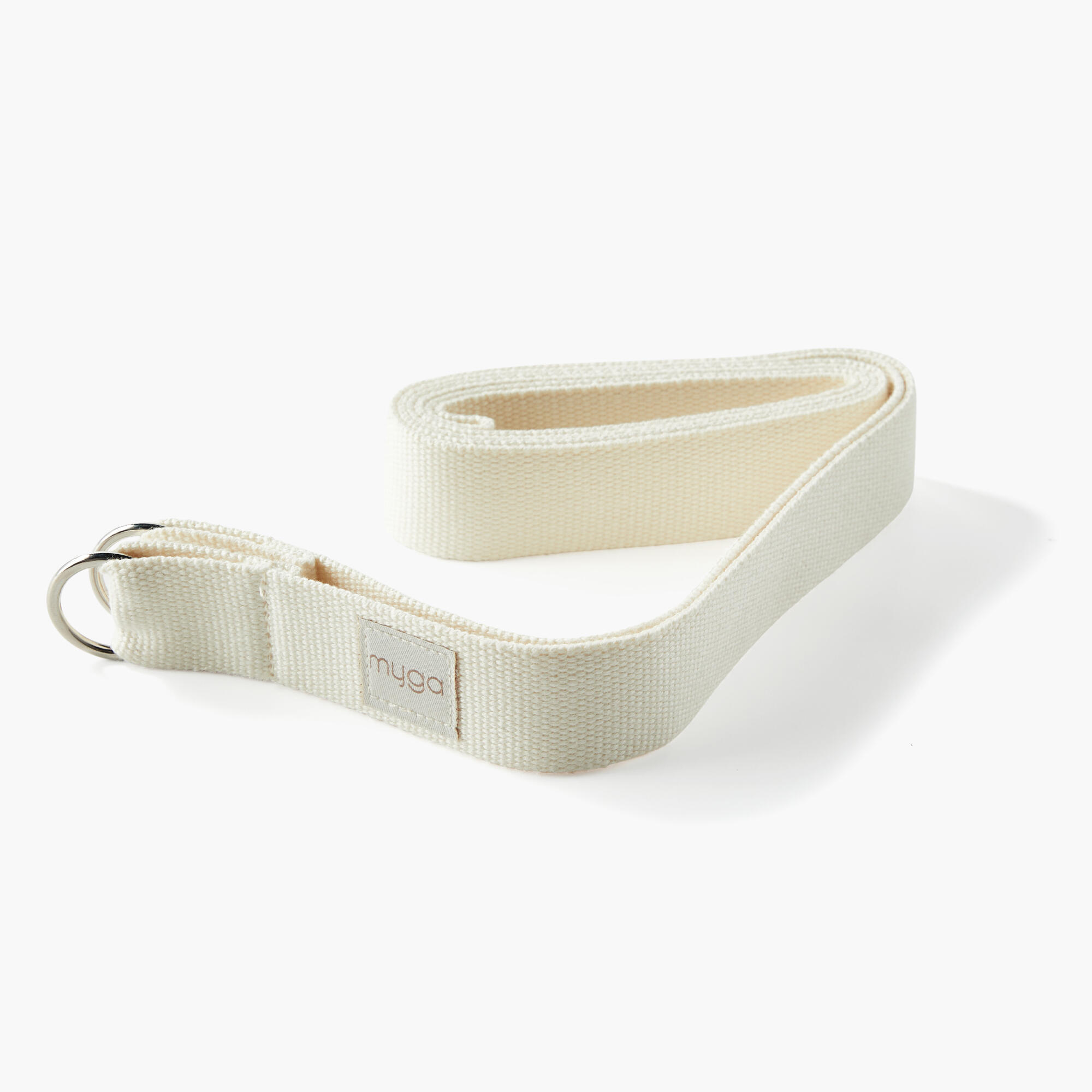 Cinta de ioga 2 em 1 - Creme 4/7