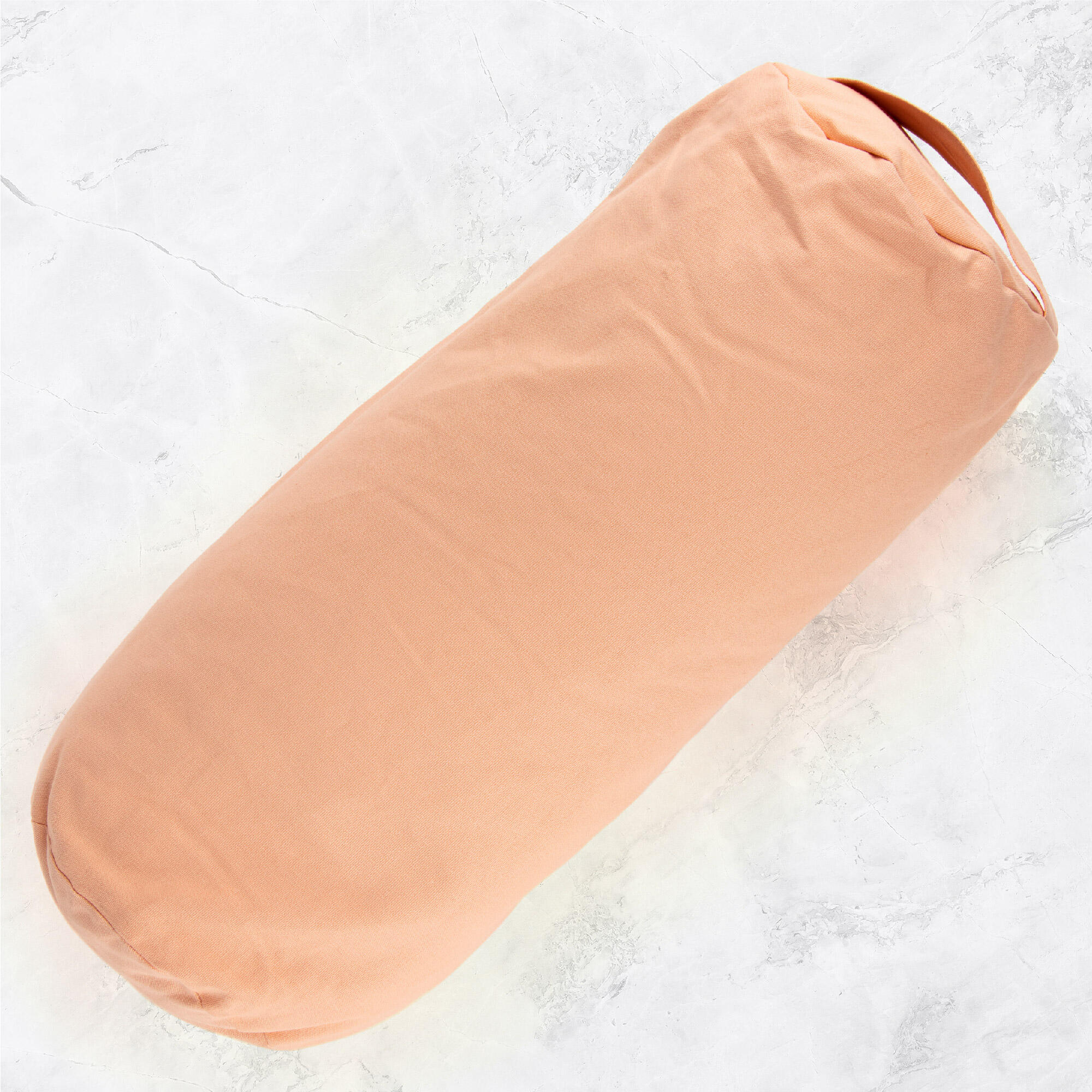 Bolster wałek do jogi myga - brzoskwiniowy