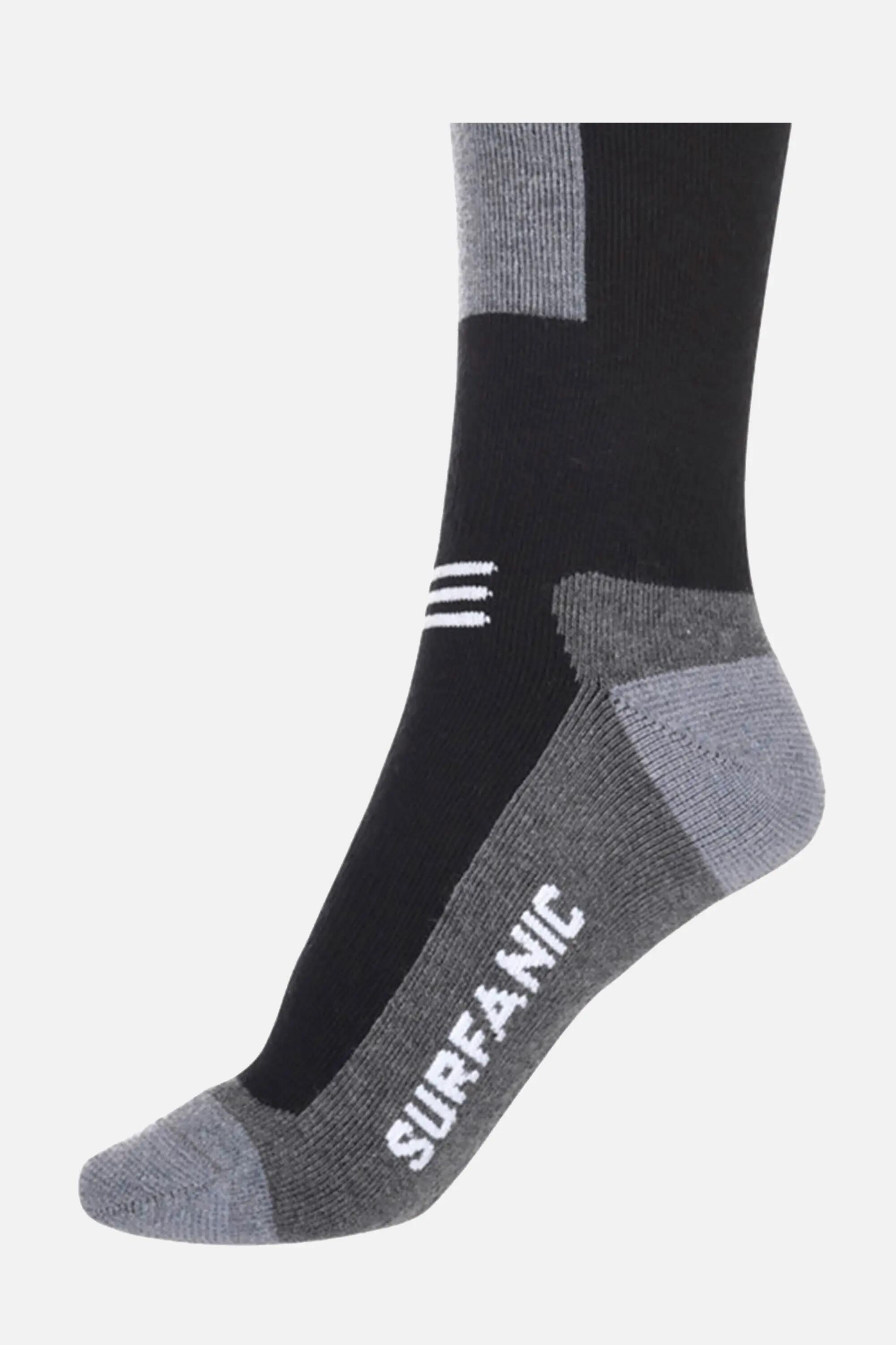 Skarpety Zimowe Narciarskie Surfanic Wełna Merino Endurance – Zestaw 3 pary 2/2