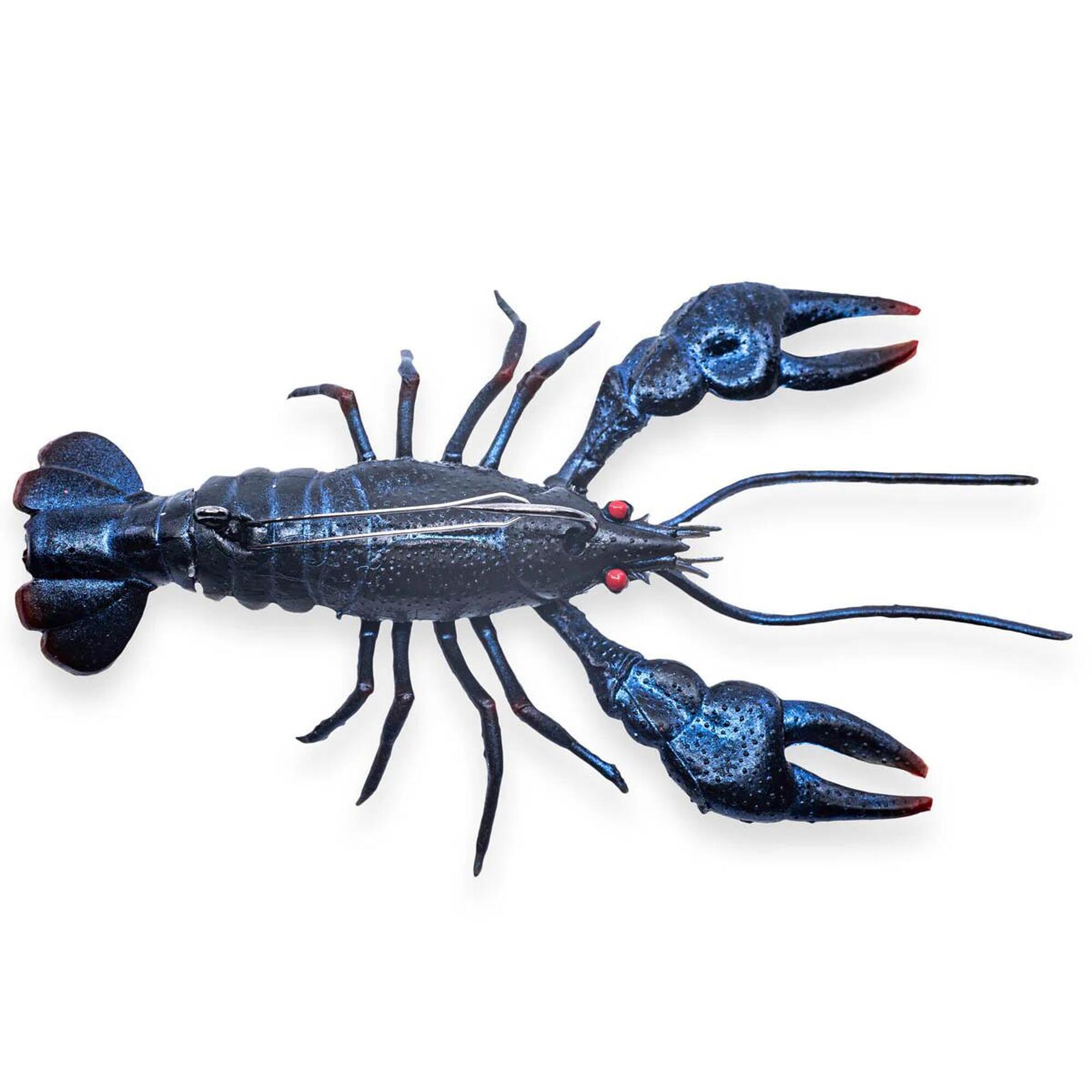 Chasebaits - Leurre Souple – The Mud Bug 7cm - Blue Night - Leurre Souple - Bleu - 70 Mm - Decathlon