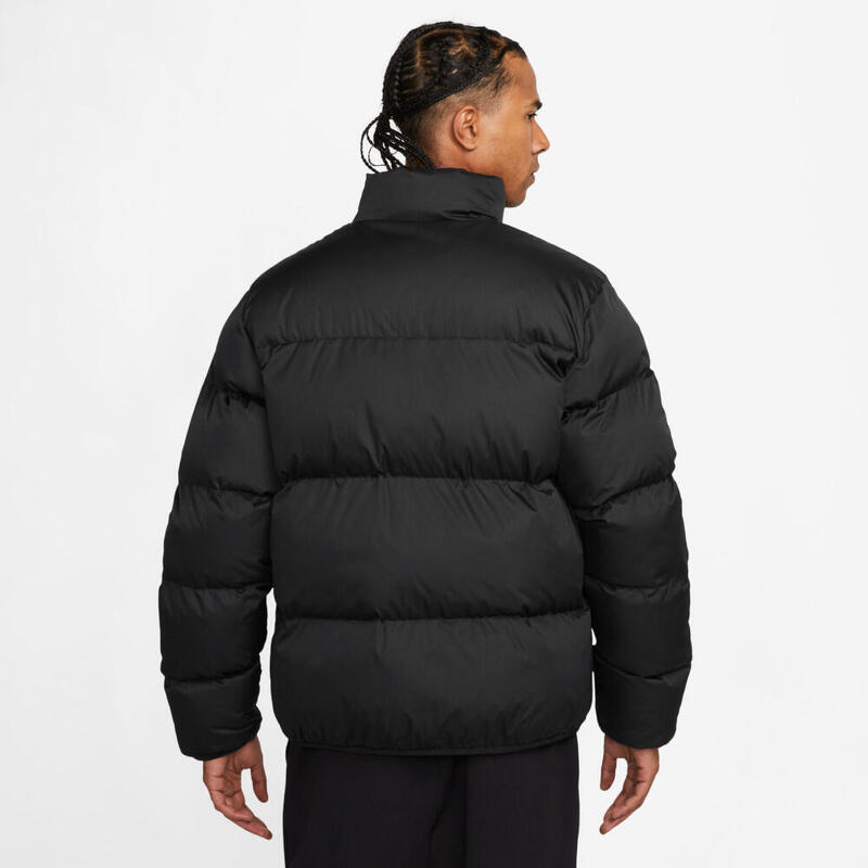 Sportswear Club Puffer Jacket Black White