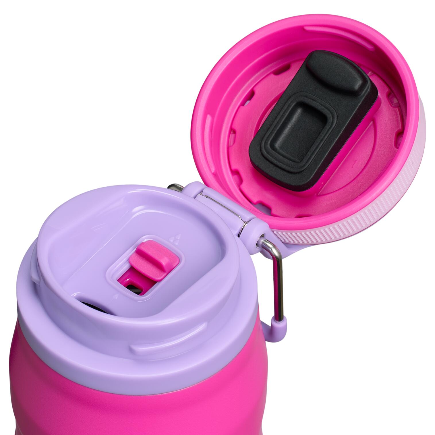 Borraccia Termica IceFlow™ Con Cannuccia 0,7L Bottiglia Acqua Inox - Fitness 2/6