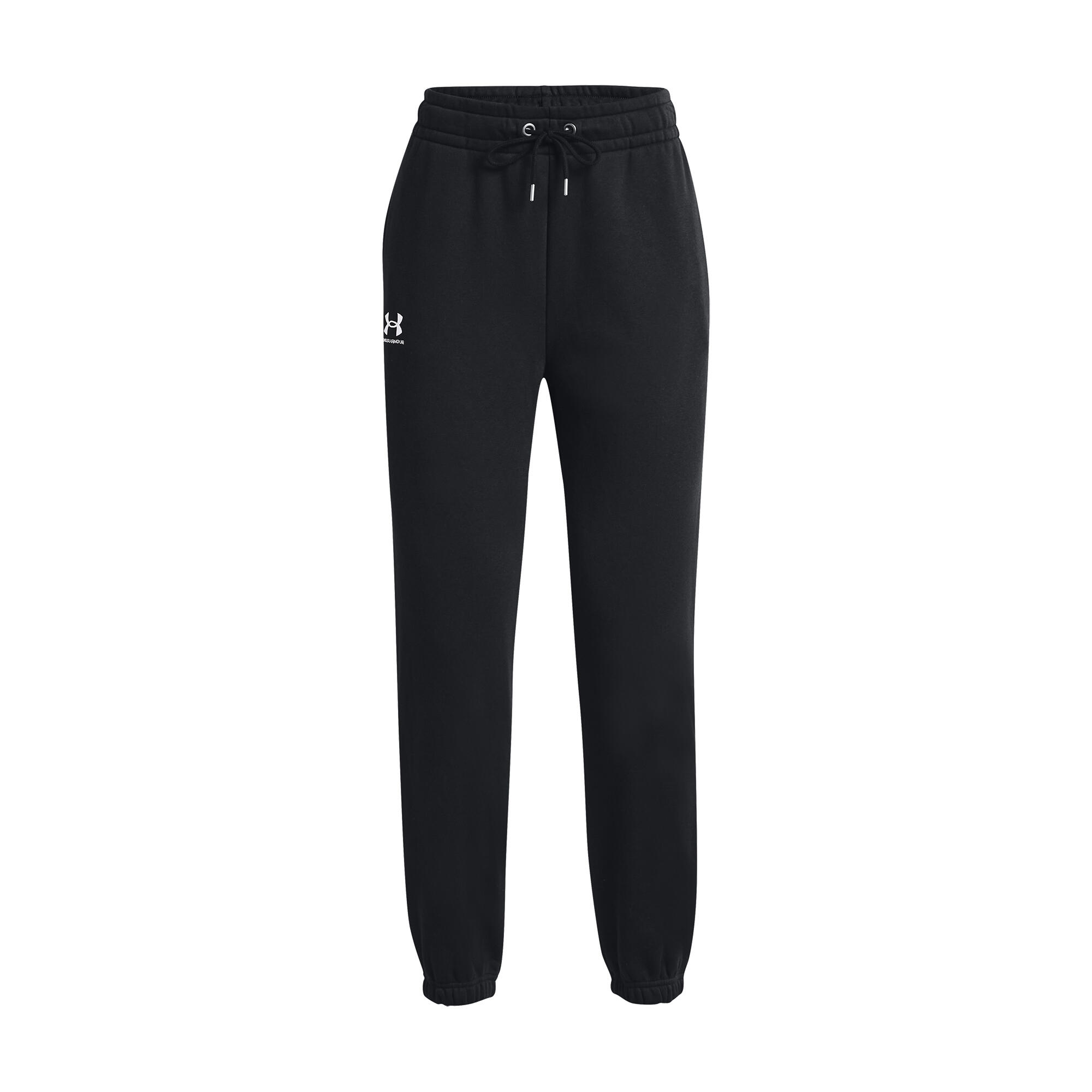 Under Armour Essential Fleece Pantalon Noir Femme 1/5