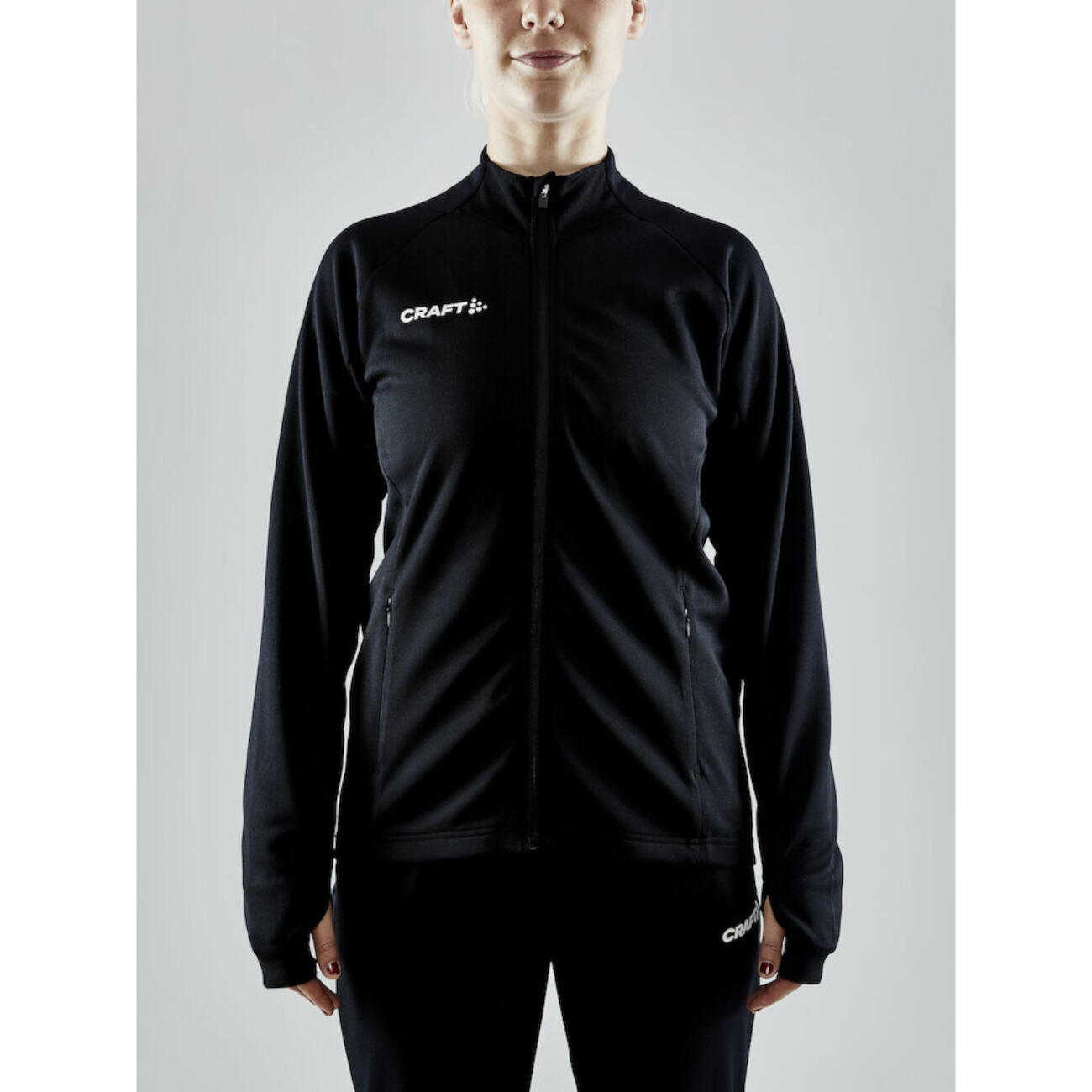 Craft Evolve Top Full Zip Dames - Zwart 3/5