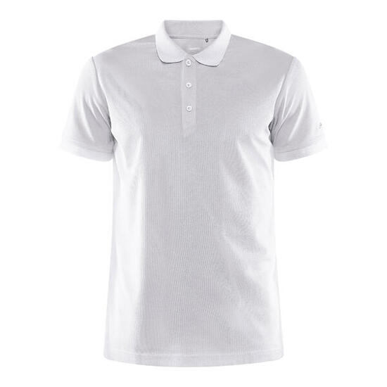 Polo homme Craft Core Unify blanc