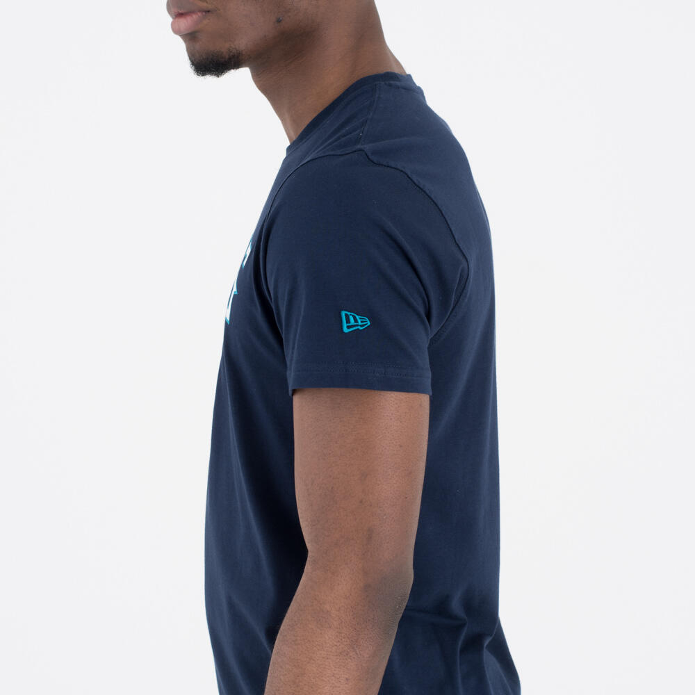 T-shirt com logótipo da New Era Charlotte Hornets 3/5
