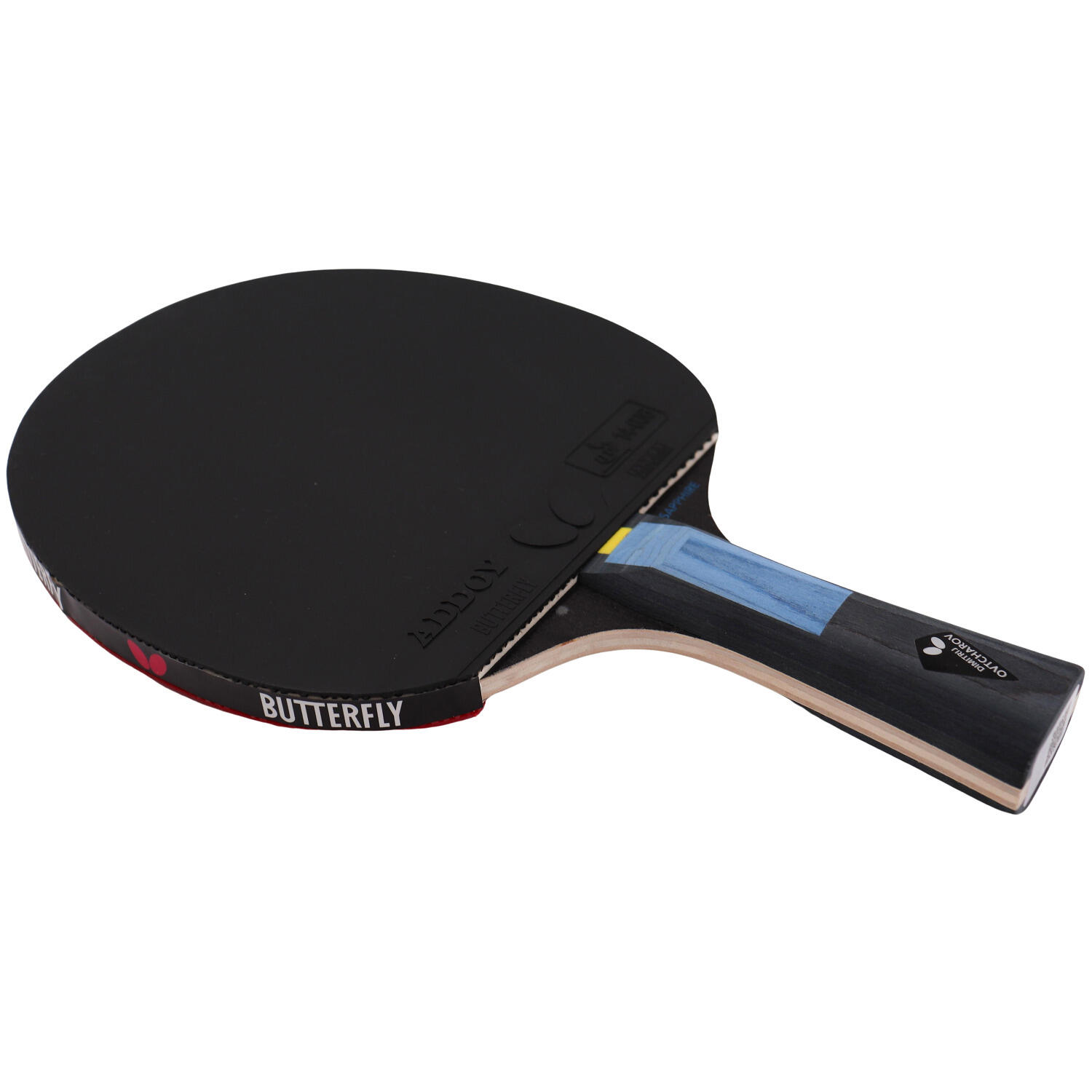 RAQUETTE DE TENNIS DE TABLE PAPILLON OVTHAROV RAQUETTE DE PING-PONG SAPHIR 5/6