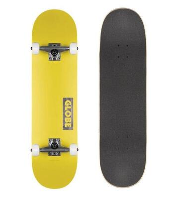 Globe goodstock skateboard neon yellow 7.75