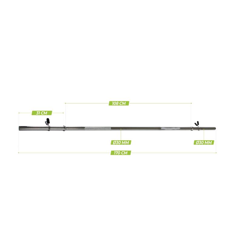 Bara Greutati VirtuFit 170cm - 30mm