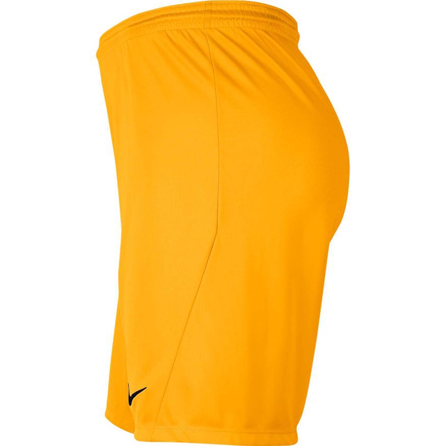 PANTALONCINO da calcio uomo nike giallo 3/4