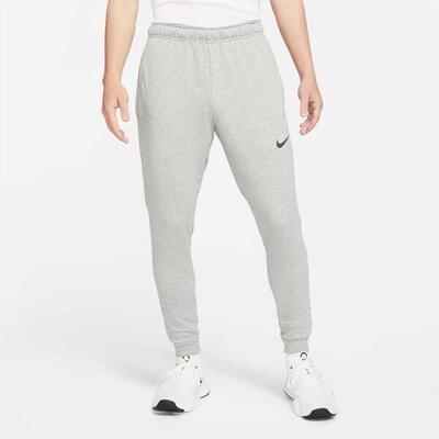 Joggen mannelijk nike dri-fit tapered grijs