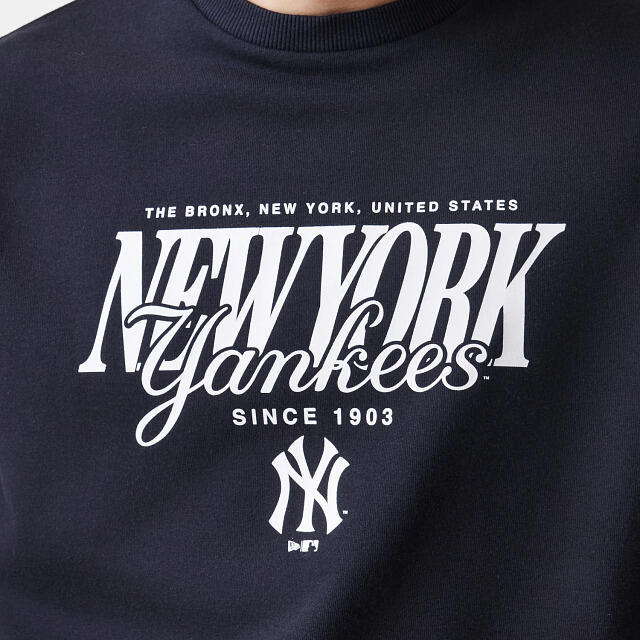 Sweatshirt New York Yankees MLB Script Graphic 4/5