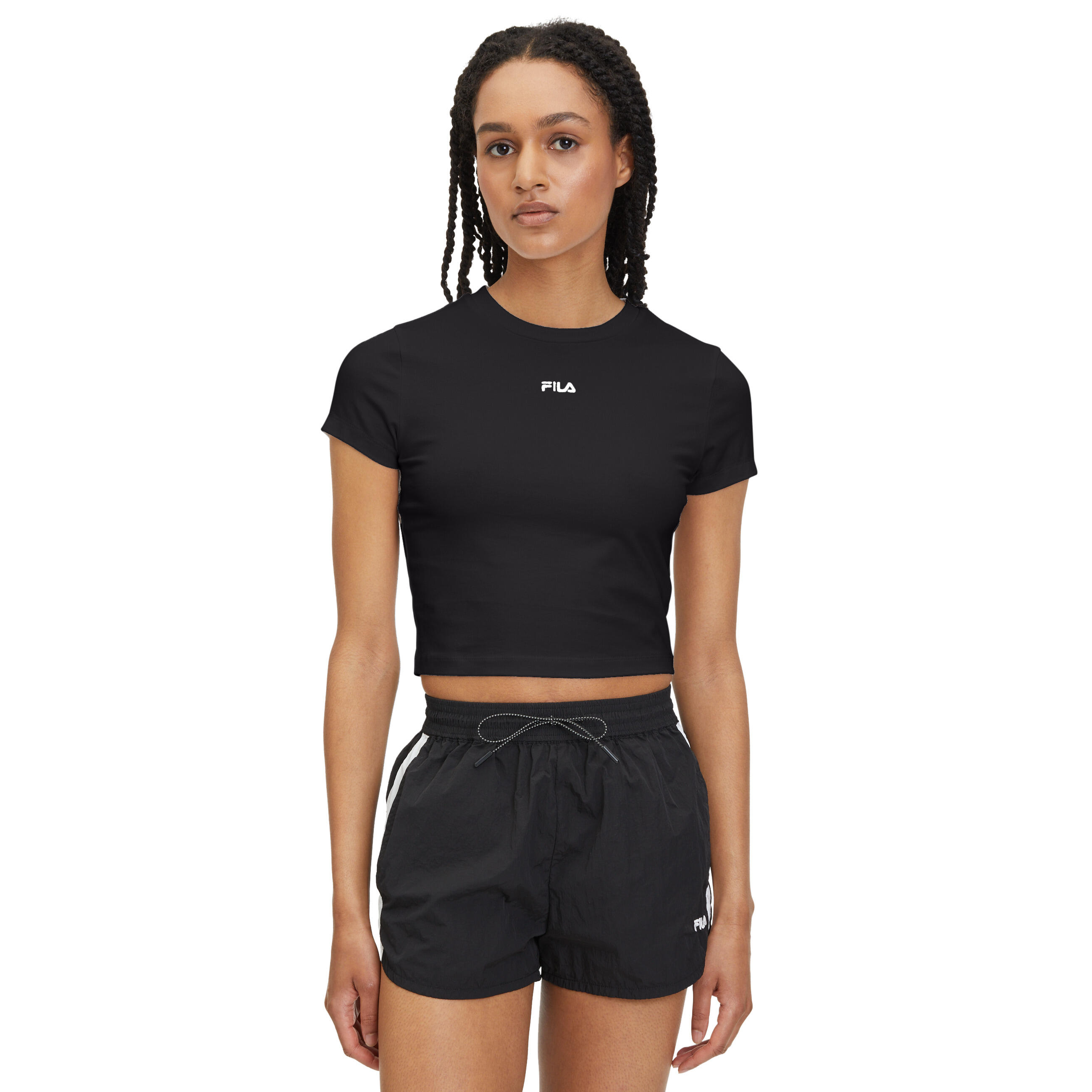 T-shirt crop femme Fila Latina 2/7