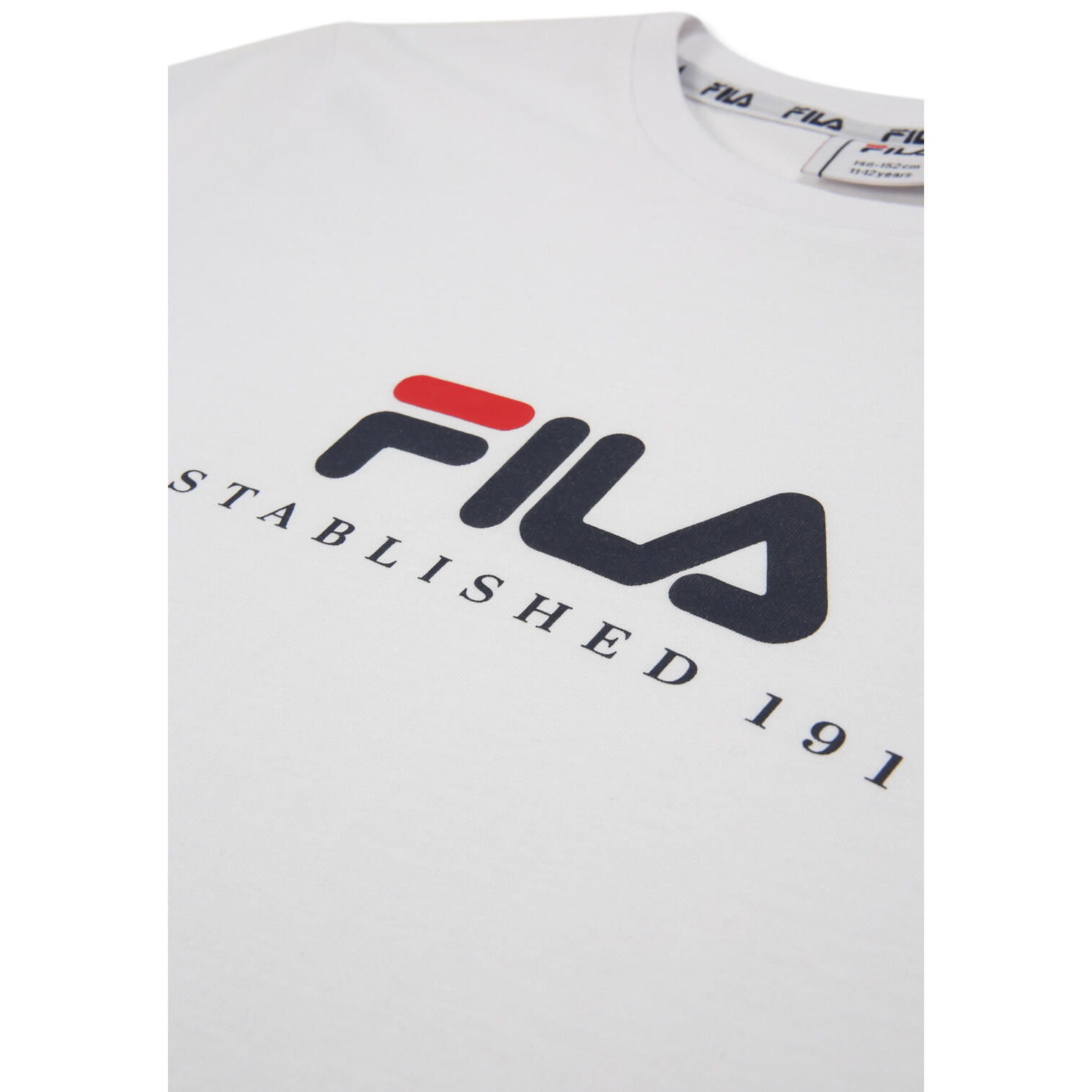 T-shirt junior fila bianco 3/3