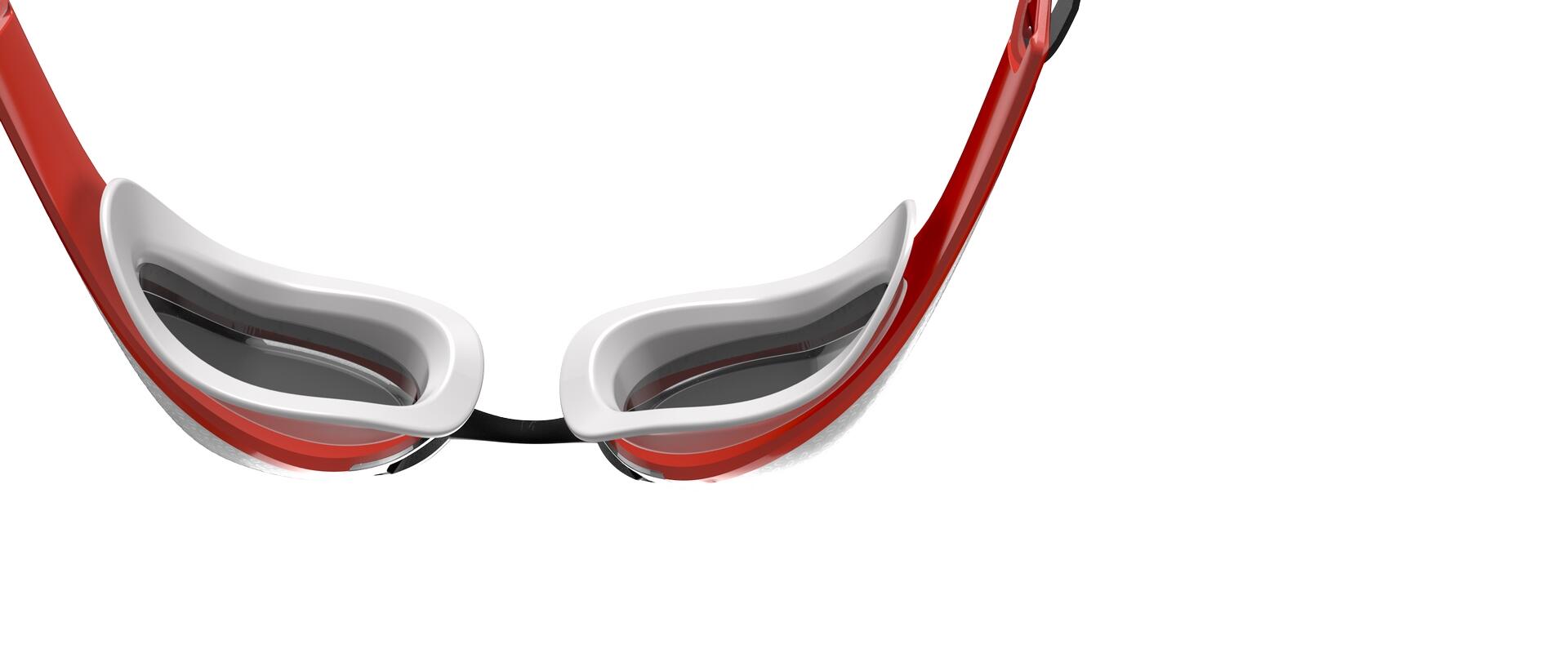 Occhialini Speedo Fastskin Pure Focus Mirror Rosso/Blu 6/7