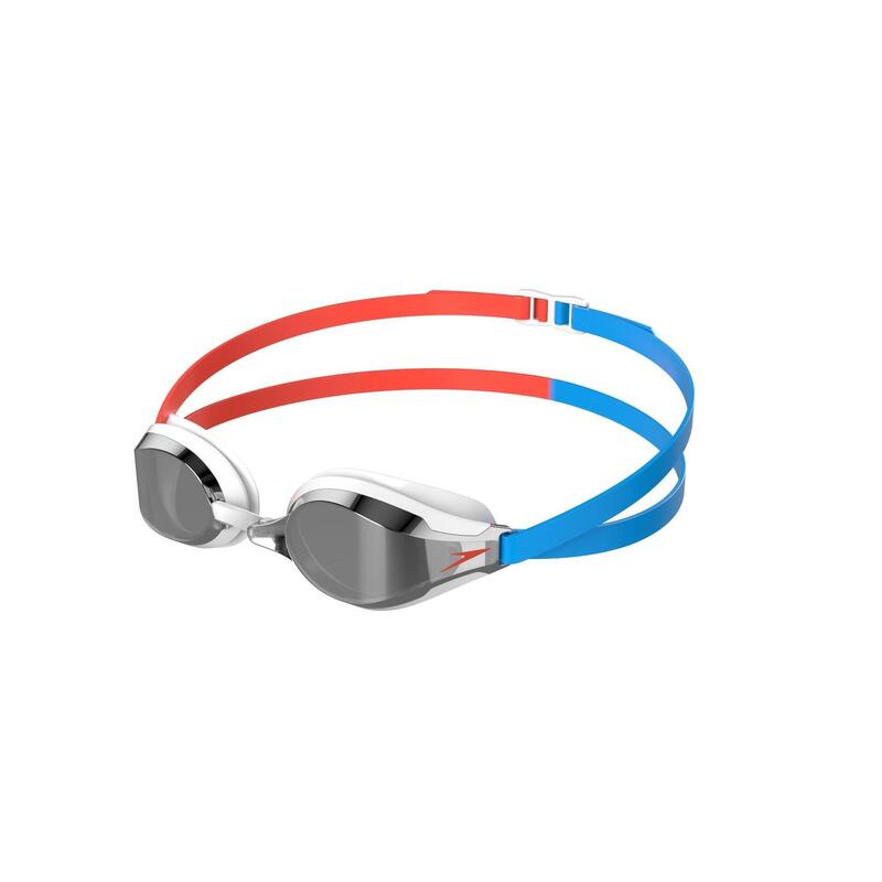Ochelari inot adulti Speedo Fastskin Mirror 2 rosu/albastru